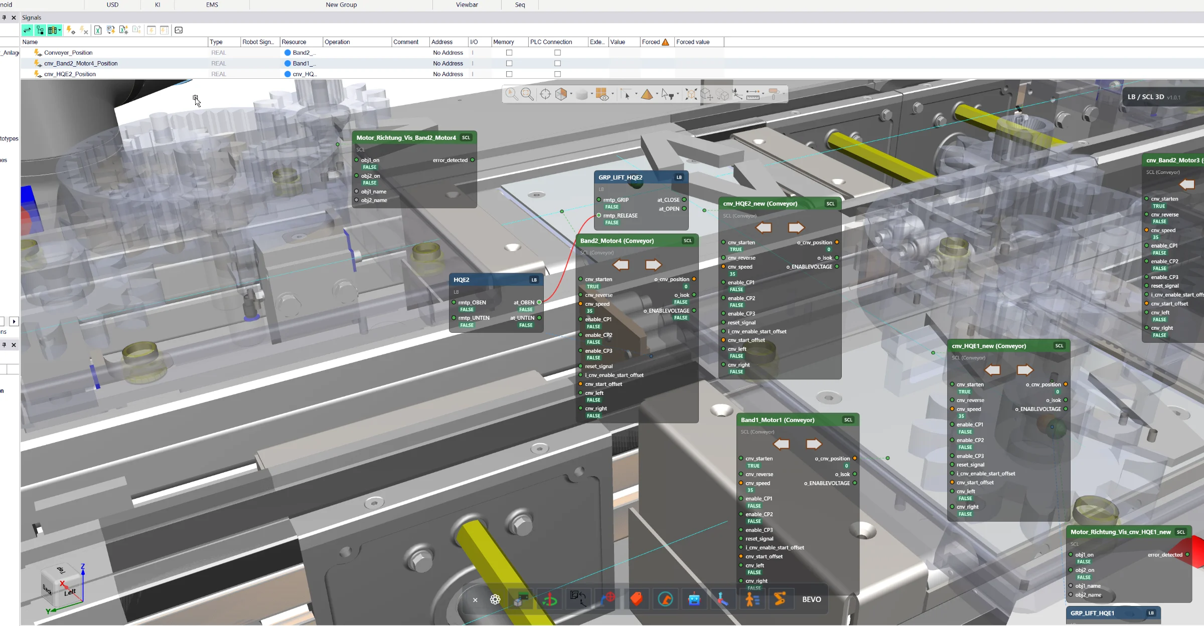 3D Virtual Commissioning Viewer – screenshot 2