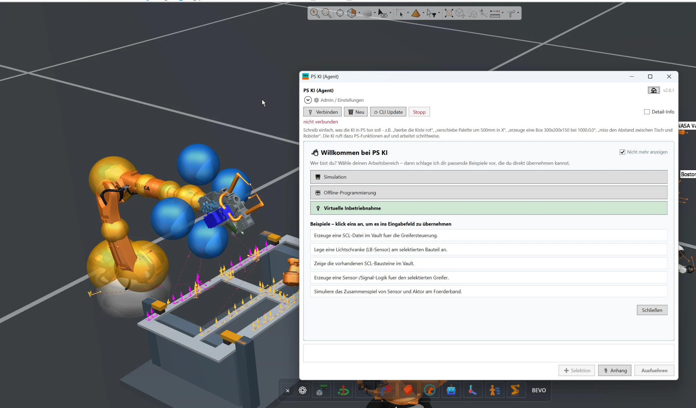 AI Assistant – Process Simulate solution
